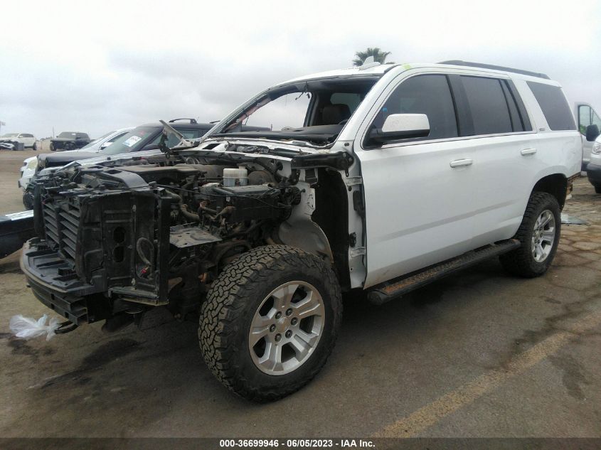 2017 CHEVROLET TAHOE LT - 1GNSKBKC2HR237531