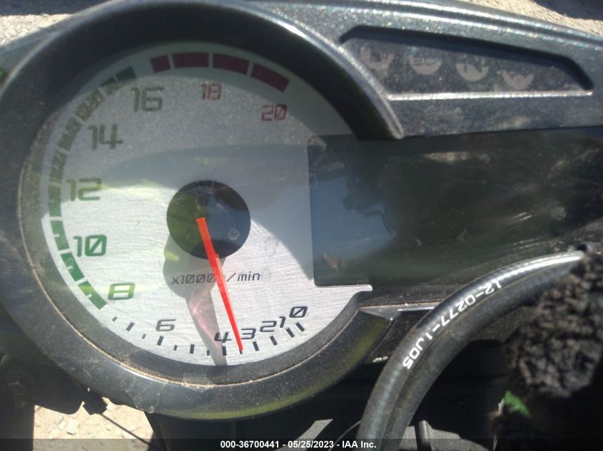 2012 KAWASAKI ZX600 R - JKAZX4R18CA036629