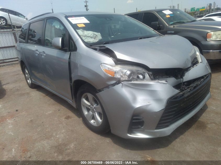 2019 TOYOTA SIENNA LE - 5TDKZ3DC1KS986353