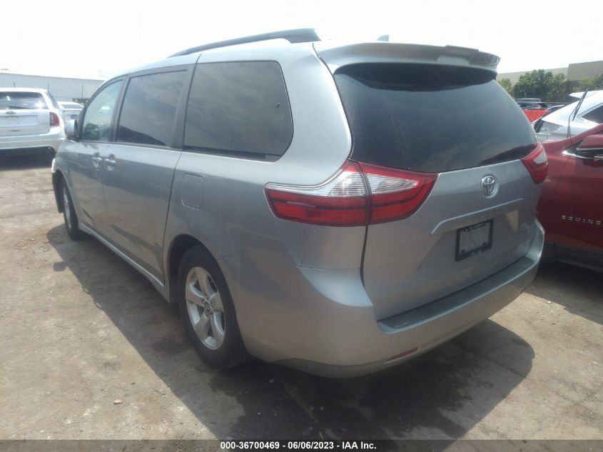 2019 TOYOTA SIENNA LE - 5TDKZ3DC1KS986353
