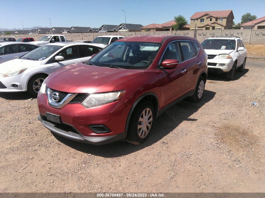 2015 NISSAN ROGUE SV/SL/S - KNMAT2MT4FP552502