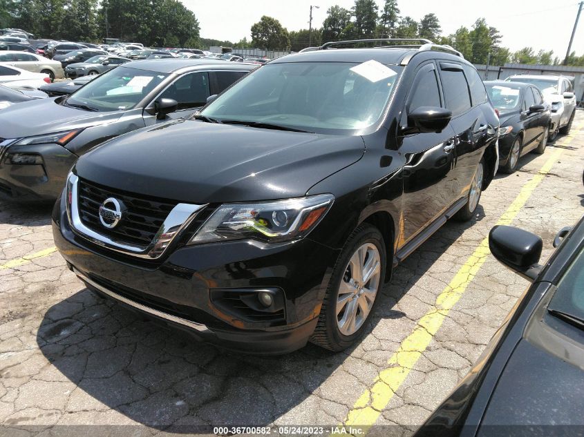 2018 NISSAN PATHFINDER SL - 5N1DR2MN7JC671072