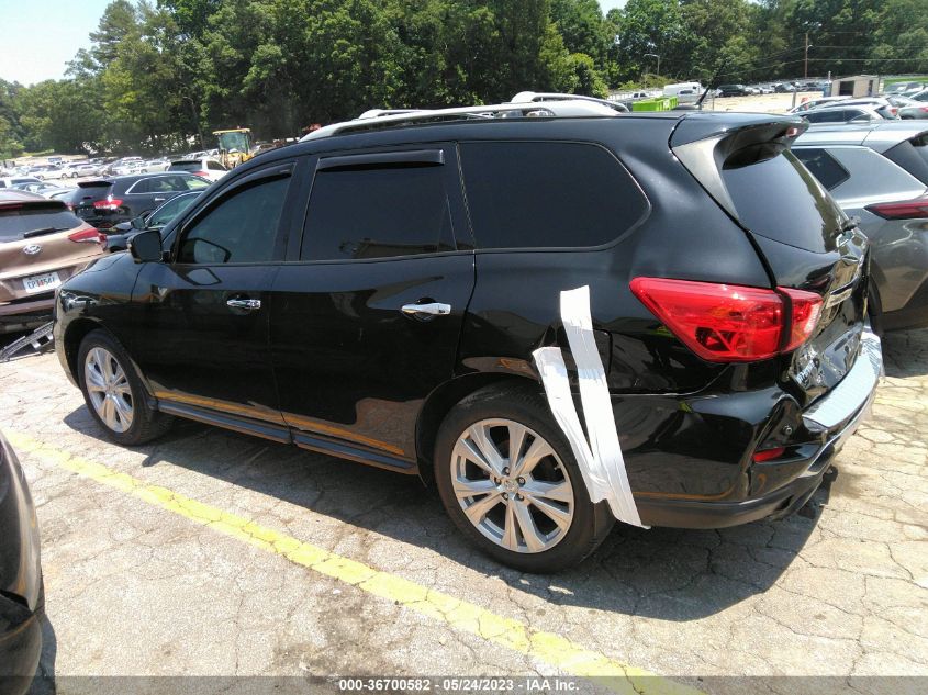 2018 NISSAN PATHFINDER SL - 5N1DR2MN7JC671072