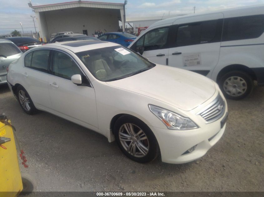 2013 INFINITI G37 SEDAN JOURNEY - JN1CV6AP0DM712278