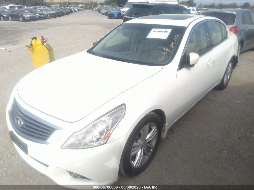 2013 INFINITI G37 SEDAN JOURNEY - JN1CV6AP0DM712278