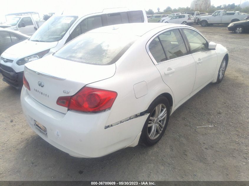 2013 INFINITI G37 SEDAN JOURNEY - JN1CV6AP0DM712278