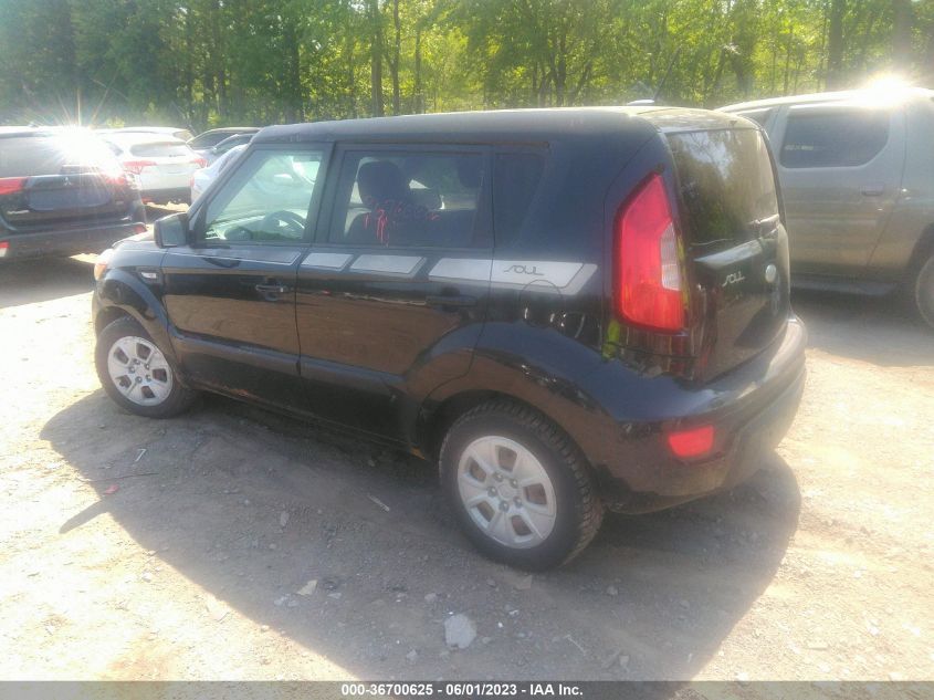 2013 KIA SOUL BASE - KNDJT2A53D7489640