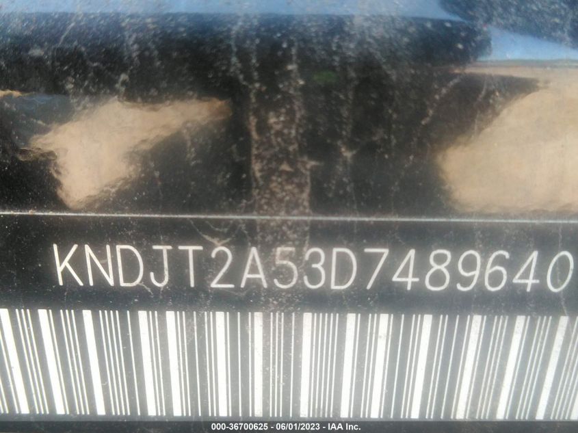 2013 KIA SOUL BASE - KNDJT2A53D7489640