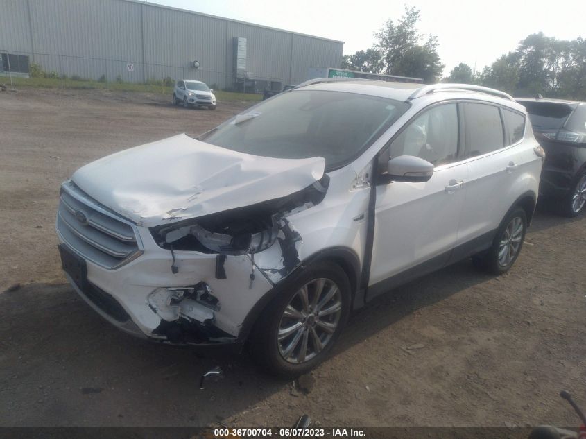 2017 FORD ESCAPE TITANIUM - 1FMCU9J96HUE26262