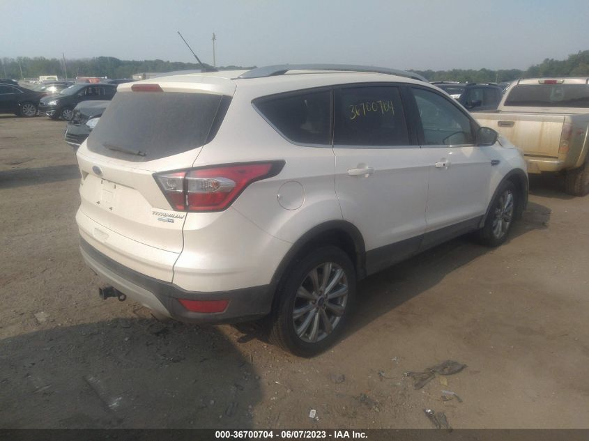 2017 FORD ESCAPE TITANIUM - 1FMCU9J96HUE26262