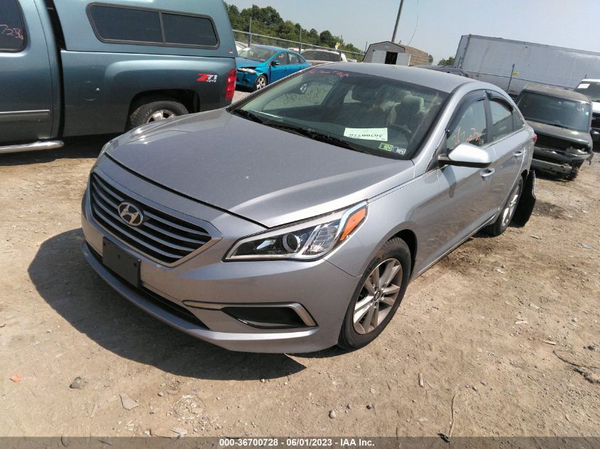 2016 HYUNDAI SONATA 2.4L SE - 5NPE24AF1GH290949
