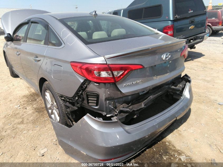 2016 HYUNDAI SONATA 2.4L SE - 5NPE24AF1GH290949