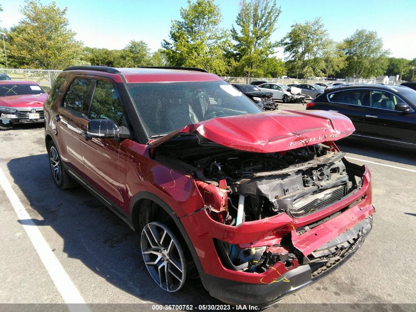 2017 FORD EXPLORER SPORT - 1FM5K8GT2HGA96923