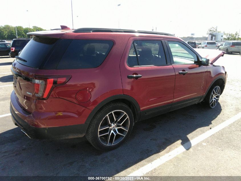 2017 FORD EXPLORER SPORT - 1FM5K8GT2HGA96923