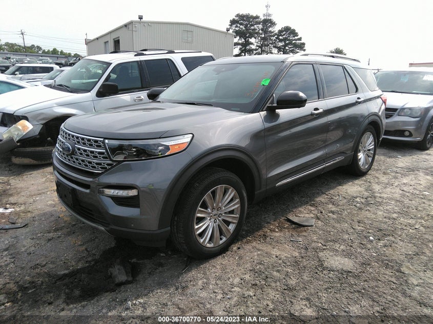 VIN 1FMSK8FH4NGA97969 2022 FORD EXPLORER LIMITED