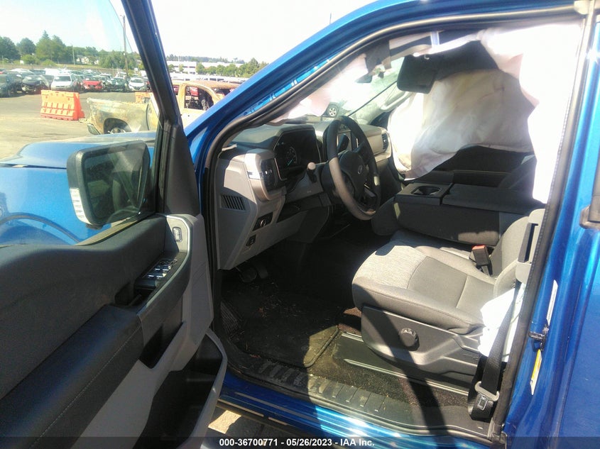 VIN 1FTEX1EP8NKF30757 2022 FORD F-150 XL/XLT/LARIAT
