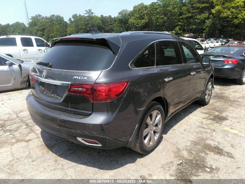 2015 ACURA MDX ADVANCE/ENTERTAINMENT PKG - 5FRYD3H85FB013709