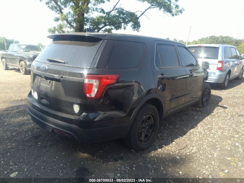2017 FORD POLICE INTERCEPTOR - 1FM5K8AR3HGB41168