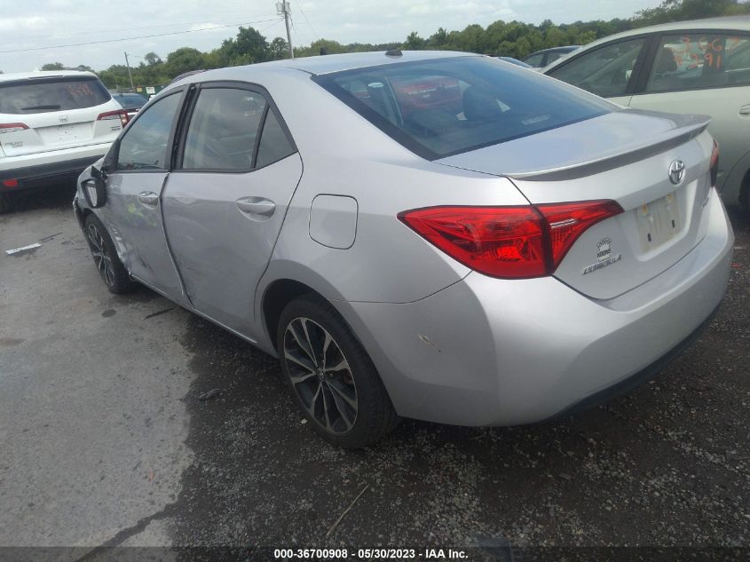 2017 TOYOTA COROLLA L/LE/XLE/SE - 2T1BURHE5HC760430