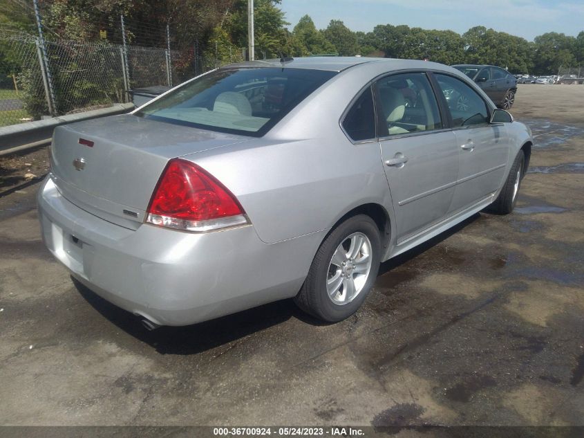 2014 CHEVROLET IMPALA LIMITED LS - 2G1WA5E37E1123676