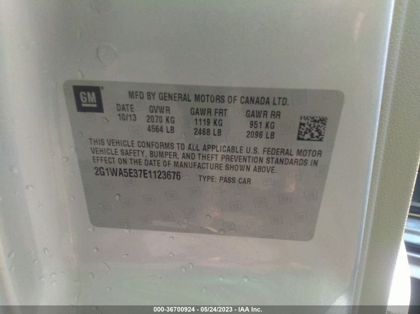 2014 CHEVROLET IMPALA LIMITED LS - 2G1WA5E37E1123676