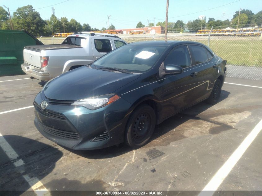 2017 TOYOTA COROLLA LE - 2T1BURHE9HC827790