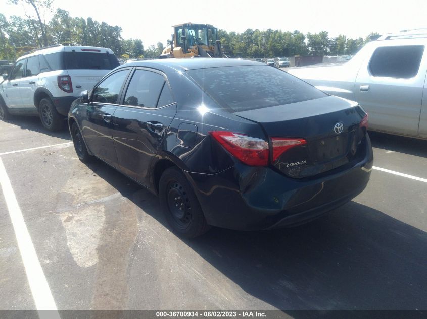 2017 TOYOTA COROLLA LE - 2T1BURHE9HC827790