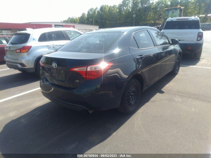 2017 TOYOTA COROLLA LE - 2T1BURHE9HC827790