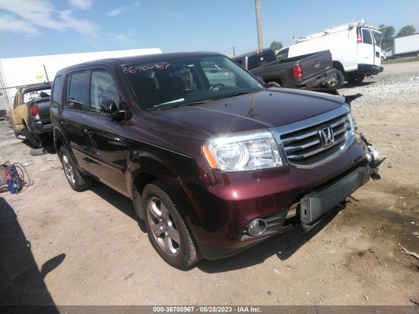 2013 HONDA PILOT EX-L - 5FNYF4H54DB050674