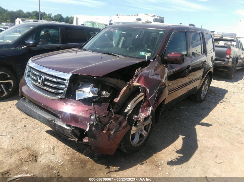 2013 HONDA PILOT EX-L - 5FNYF4H54DB050674
