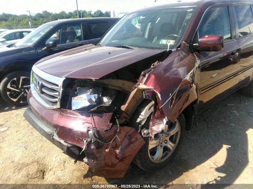 2013 HONDA PILOT EX-L - 5FNYF4H54DB050674