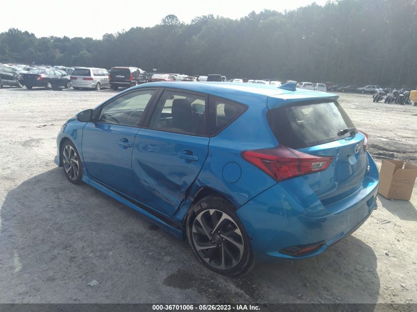 2017 TOYOTA COROLLA IM - JTNKARJE0HJ534637
