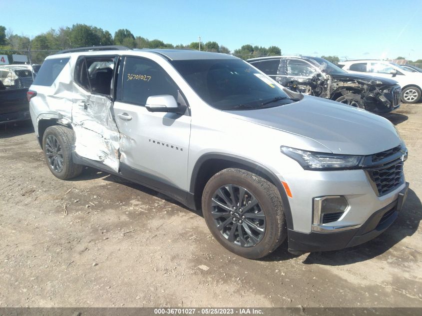 2022 CHEVROLET TRAVERSE RS - 1GNEVJKW7NJ122135