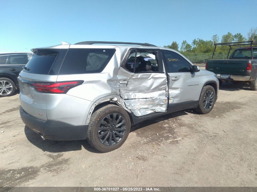 2022 CHEVROLET TRAVERSE RS - 1GNEVJKW7NJ122135