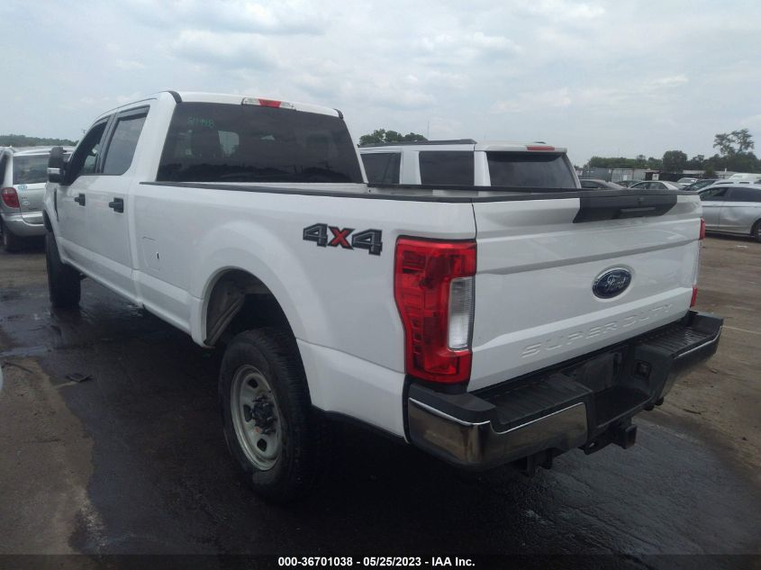 2019 FORD SUPER DUTY F-250 SRW XL/XLT/LARIAT - 1FT7W2B6XKED08101
