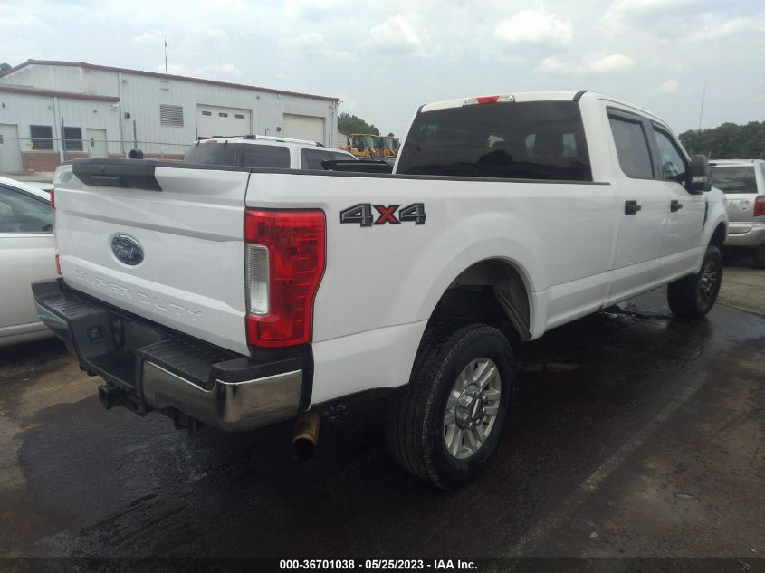 2019 FORD SUPER DUTY F-250 SRW XL/XLT/LARIAT - 1FT7W2B6XKED08101