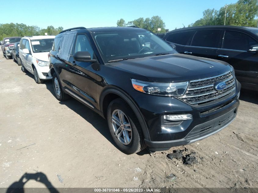 2022 FORD EXPLORER XLT - 1FMSK8DHXNGB52007
