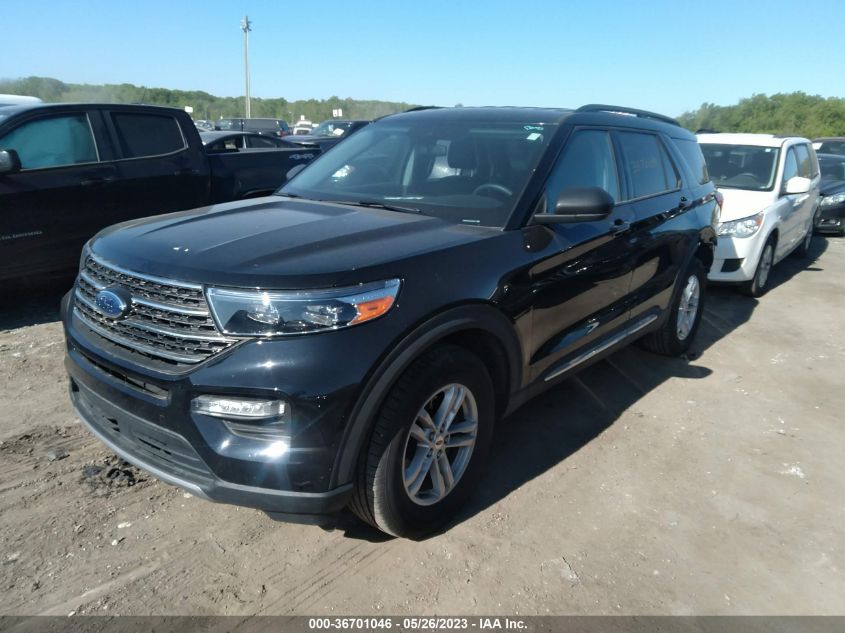 2022 FORD EXPLORER XLT - 1FMSK8DHXNGB52007