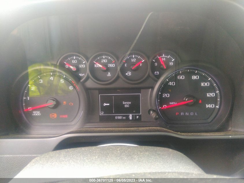 2020 CHEVROLET SILVERADO 1500 WORK TRUCK - 3GCNWAEF2LG270855