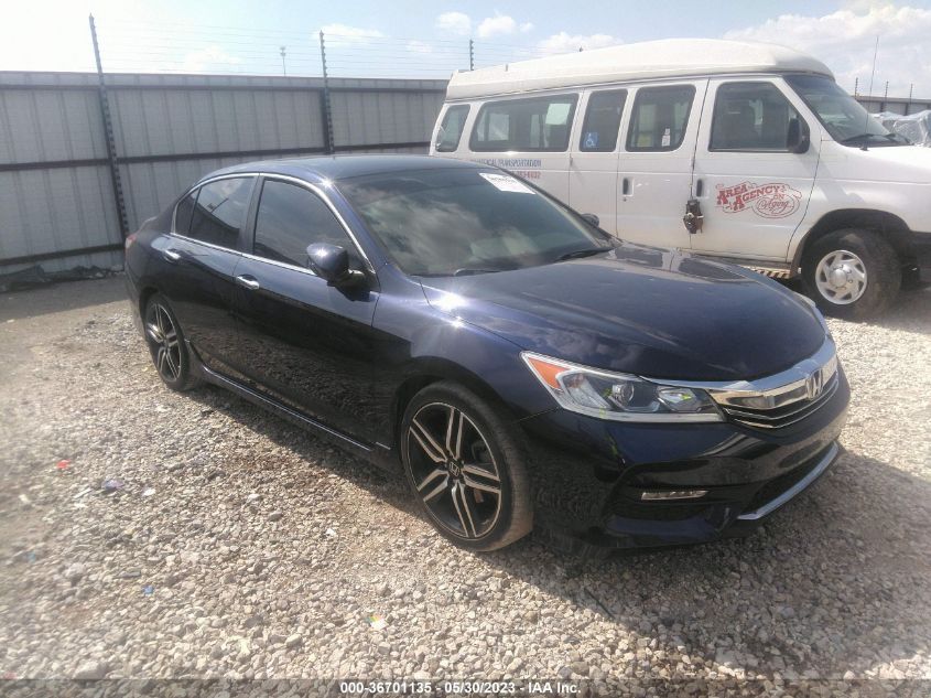 2017 HONDA ACCORD SEDAN SPORT SE - 1HGCR2F12HA234226