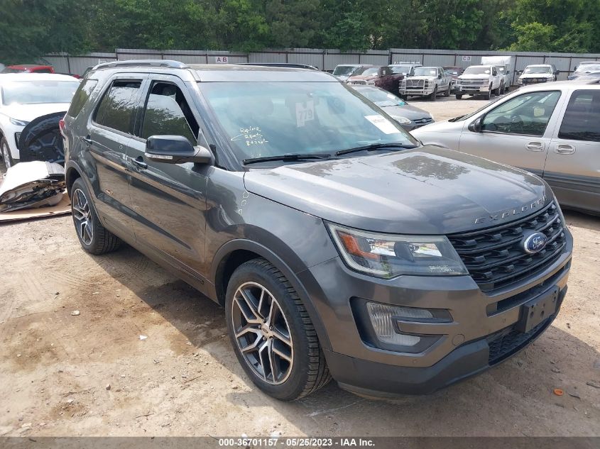 2016 FORD EXPLORER SPORT - 1FM5K8GT6GGB61657