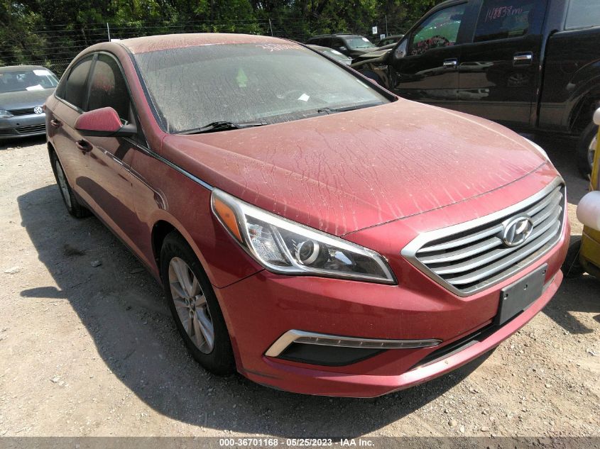 2015 HYUNDAI SONATA 2.4L SE - 5NPE24AF9FH054547