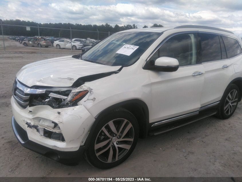 2017 HONDA PILOT ELITE - 5FNYF6H00HB023946