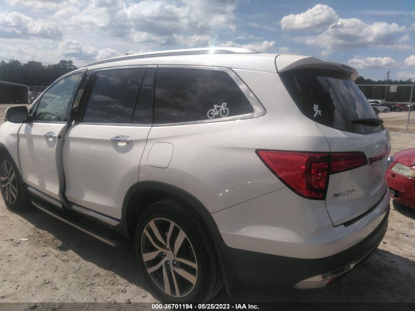 2017 HONDA PILOT ELITE - 5FNYF6H00HB023946