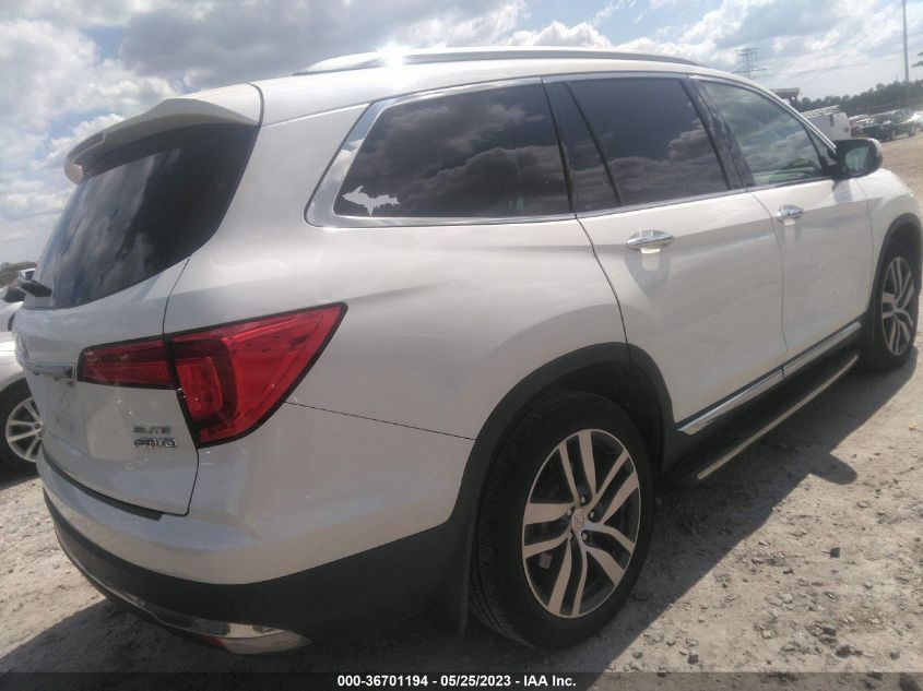 2017 HONDA PILOT ELITE - 5FNYF6H00HB023946