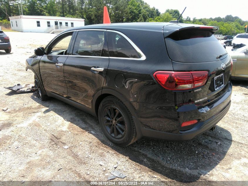 2019 KIA SORENTO LX - 5XYPG4A37KG575980