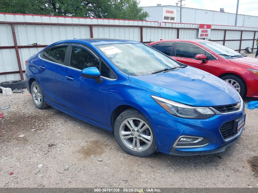 2017 CHEVROLET CRUZE LT - 1G1BE5SMXH7169087