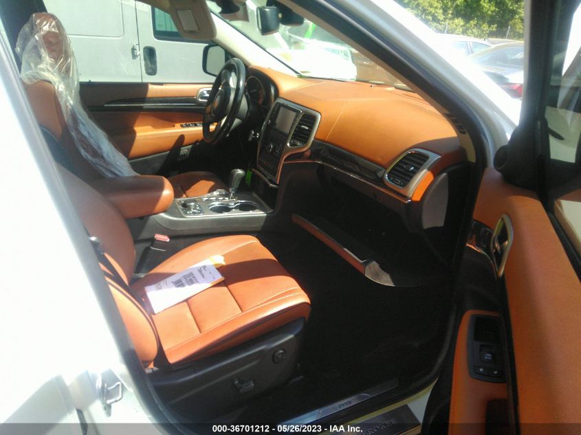 2013 JEEP GRAND CHEROKEE OVERLAND SUMMIT 1C4RJFCT3DC634615