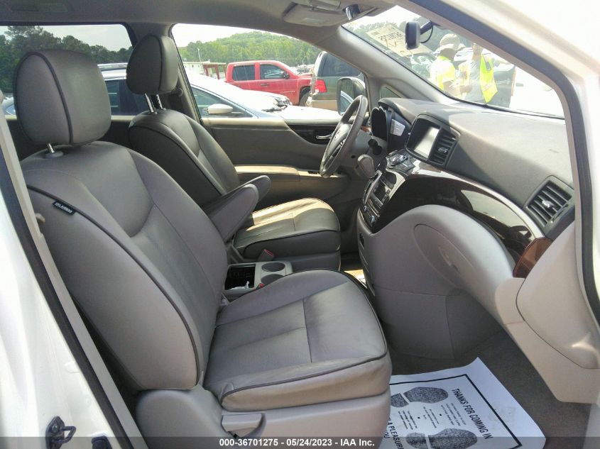 2013 NISSAN QUEST SL - JN8AE2KP2D9071007