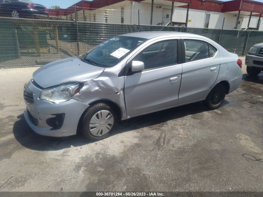 2017 MITSUBISHI MIRAGE G4 ES - ML32F3FJ3HHF14579